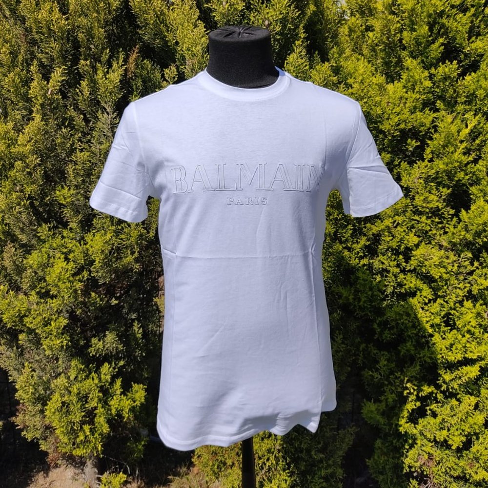 Balmain Paris Short Sleeve Casual Daily T-Shirt